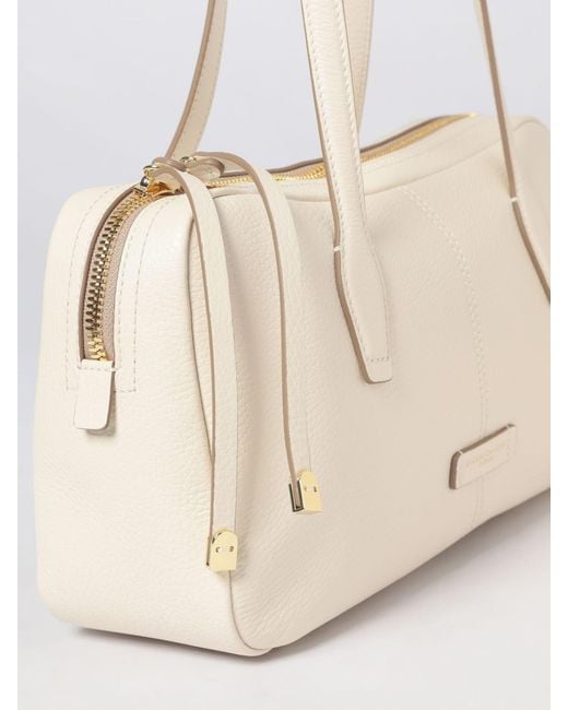 Gianni Chiarini Natural Aryna Hammered Leather Bag
