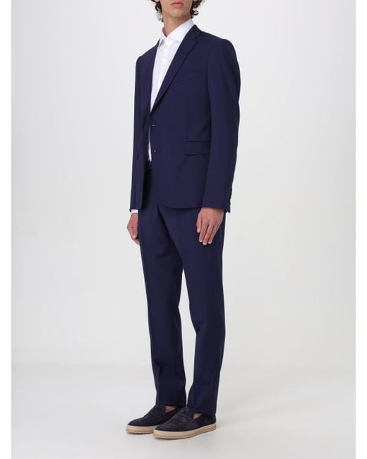 Emporio Armani Blue Suit for men