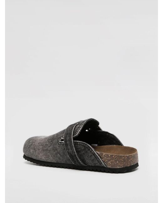 DIESEL Gray Sandals for men