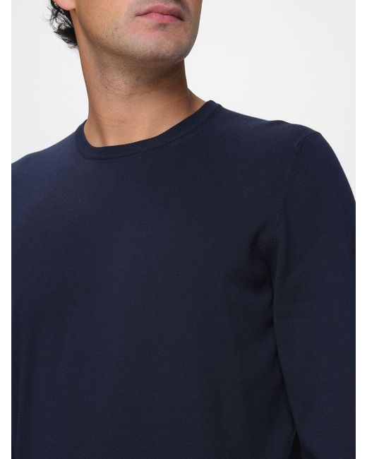 Pullover Basic di Fay in Blue da Uomo