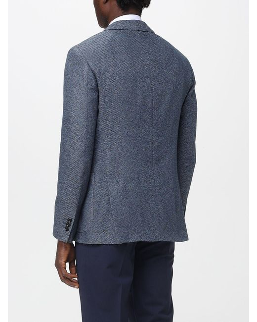 Lardini Blue Jacket for men