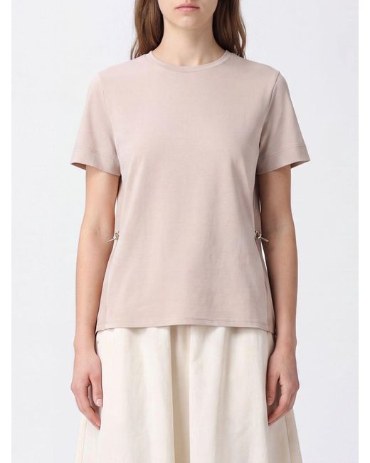 Herno Natural Short-Sleeved Crew Neck T-Shirt