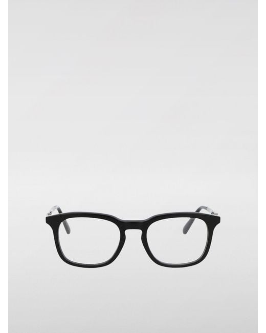 Moncler White Optical Frames
