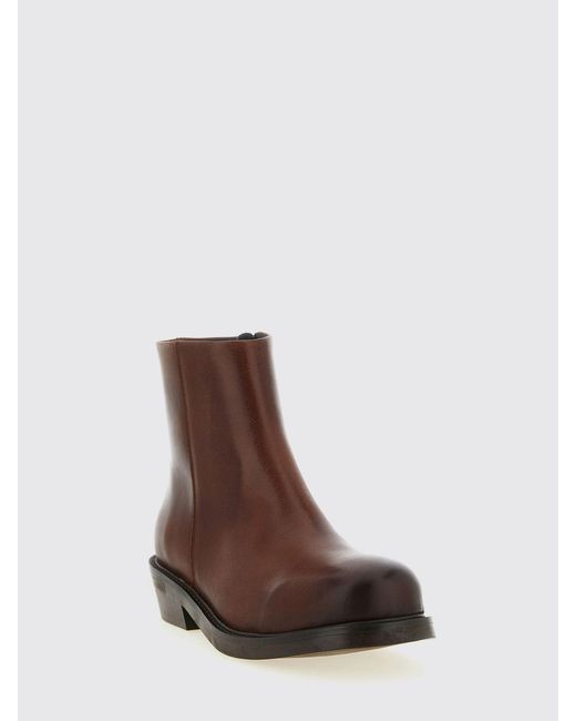 Séfr Brown Lerato Leather Ankle Boot for men