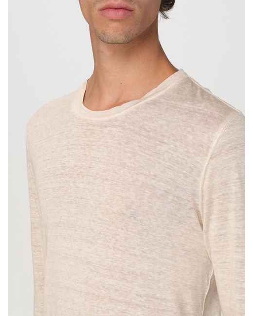 120% Lino Natural T-Shirt for men