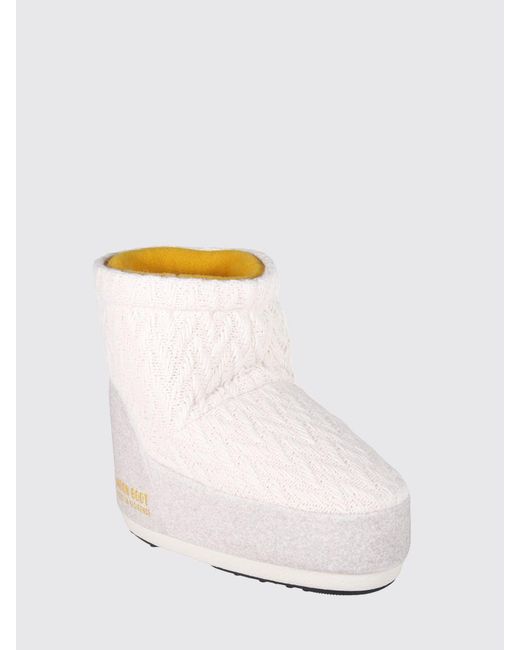 Moon Boot White Icon Low Guest