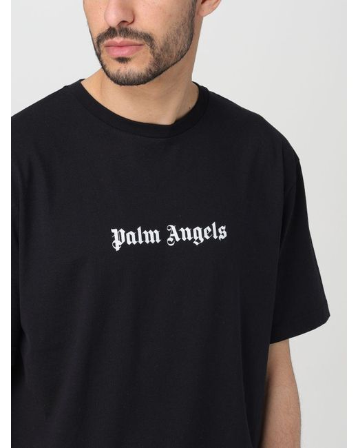 Palm Angels T-shirt in Black für Herren