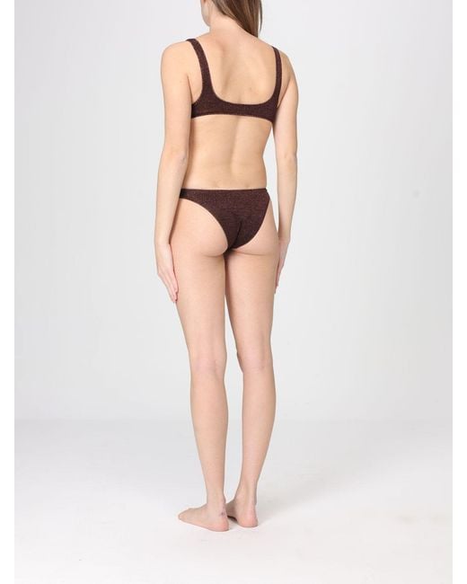 Oseree Natural Lurex Swimsuit