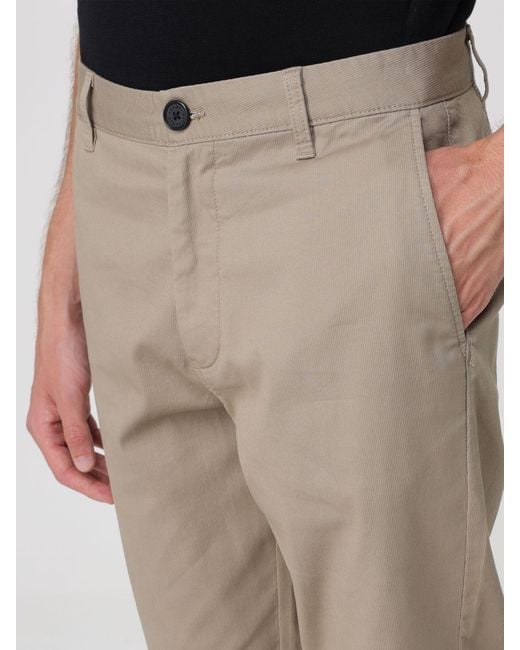 ARMANI EXCHANGE Natural Stretch Cotton Chino Pants With Zip And Button Closure for men