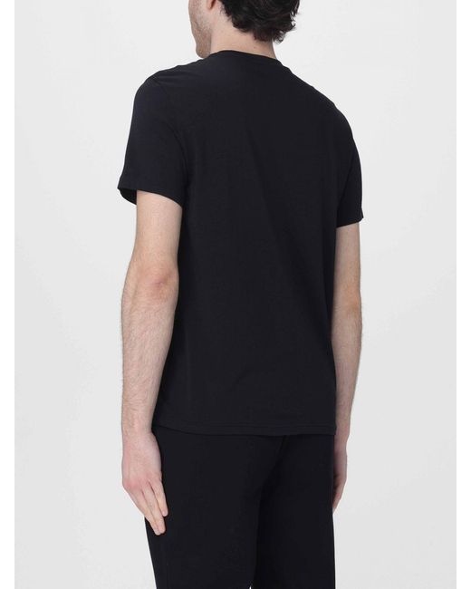 Emporio Armani Black Set Of 2 T-Shirts for men