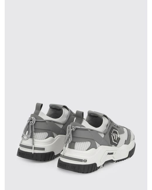 Philipp Plein White Low-Top Sneakers for men