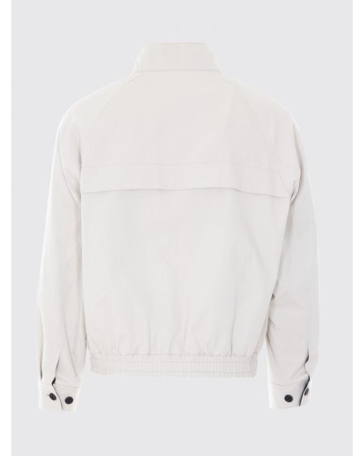 DUNST Gray Cotton Blend Bomber Jacket for men