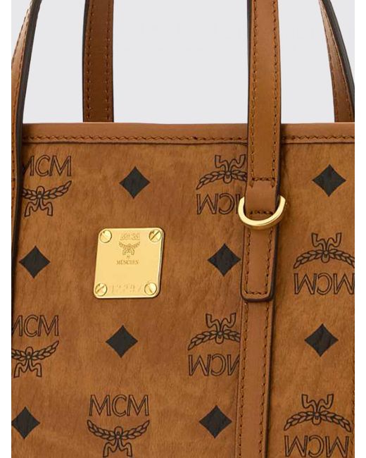 Mini Borsa A Tracolla Toni di MCM in Brown da Uomo