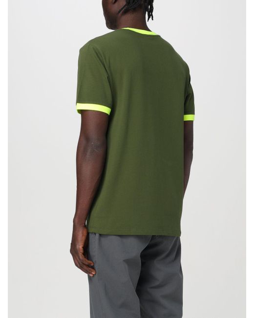 T-shirt in cotone con logo di Sun 68 in Green da Uomo