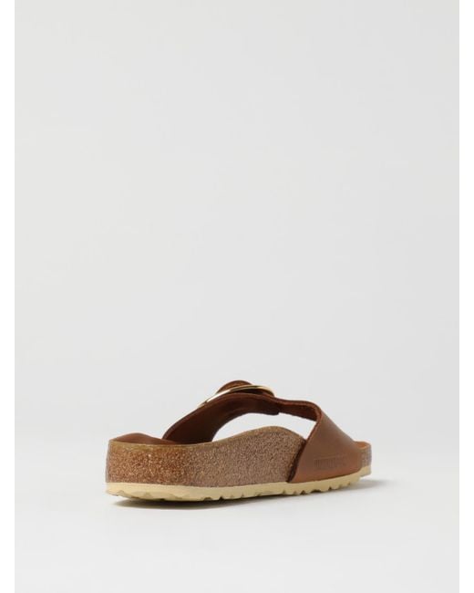 Sandalo Madrid Big Buckle di Birkenstock in Brown