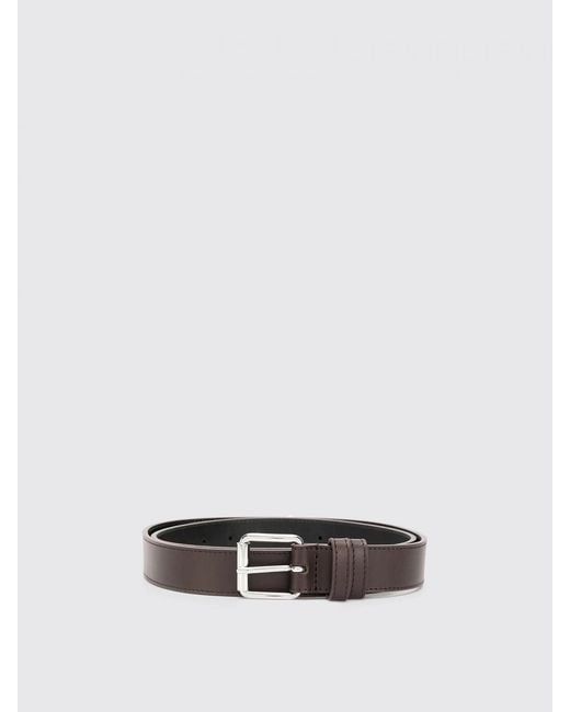 Comme des Garçons White Leather Belt for men