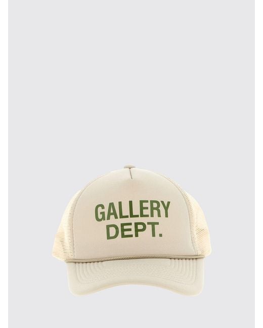 GALLERY DEPT. Natural Logo Foam And Mesh Trucker Hat for men