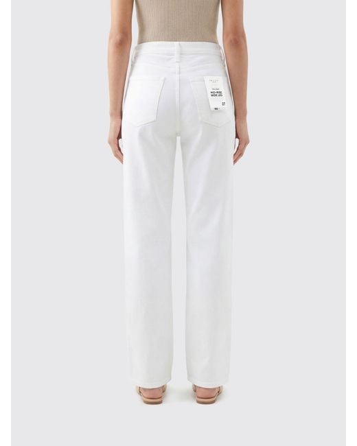 Rag & Bone White Rag &Amp Bone 5-Pocket Jeans