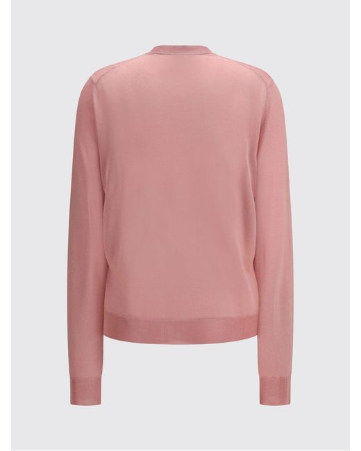 Fendi Red Viscose Cardigan