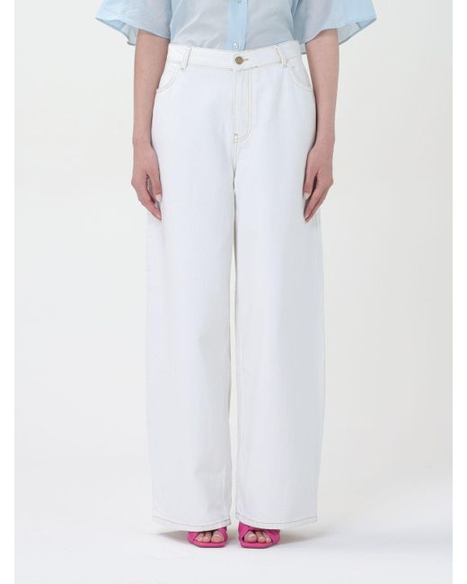Pantalon Philosophy Di Lorenzo Serafini en coloris White