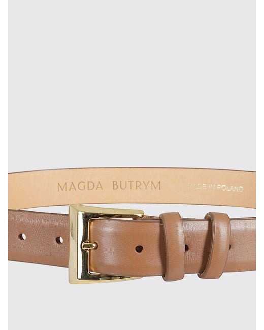 Magda Butrym Black Leather Belt
