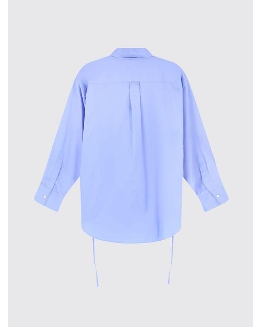 Aspesi Blue Cotton Basic Shirt