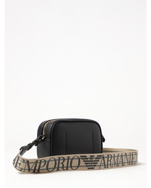 Sac Porté Épaule Femme Emporio Armani en coloris Black