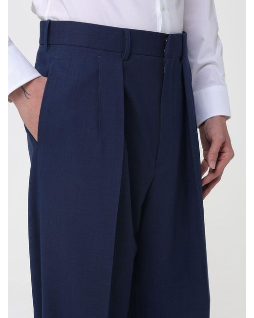 Tom Ford Blue Formal Wool Trousers for men