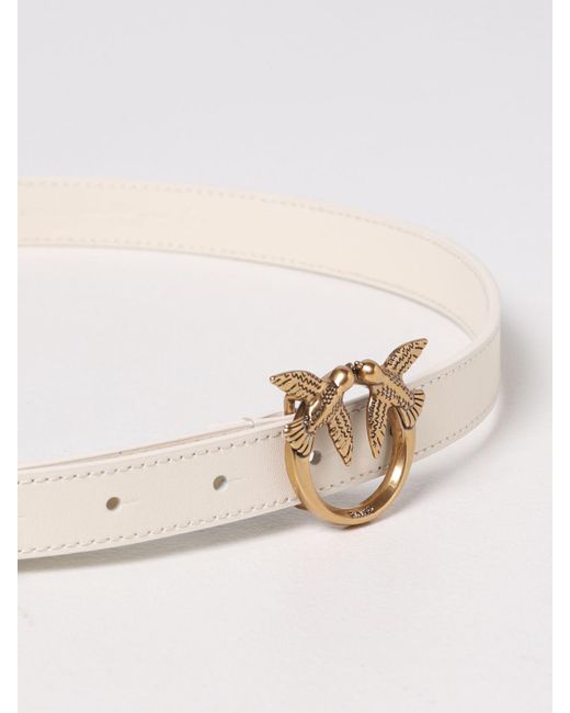 Pinko Love Berry Simply Leather Belt in 