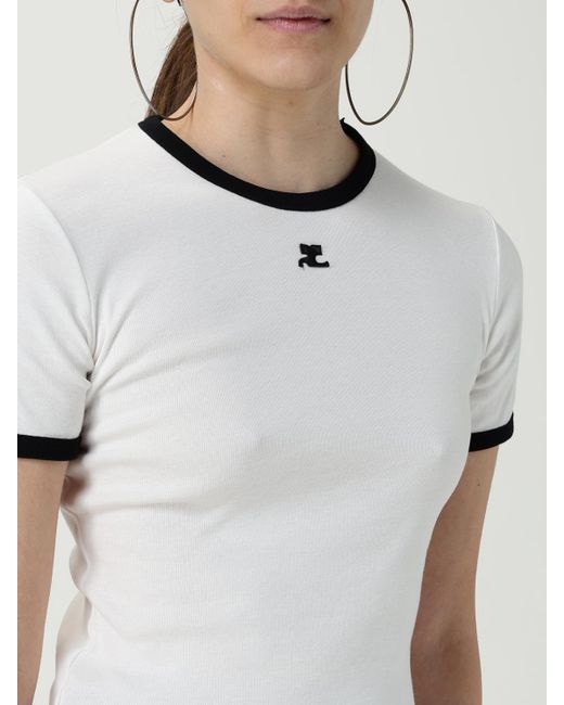 Courreges White T-Shirt