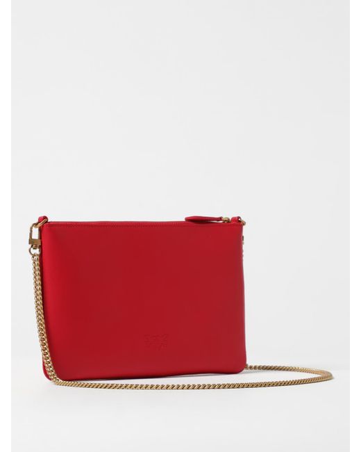 Borsa A Tracolla di Pinko in Red