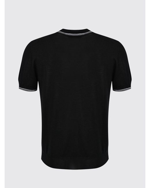 Polo di Fedeli in Black da Uomo