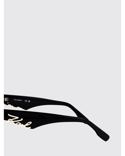 Karl Lagerfeld White Cat Eye Sunglasses
