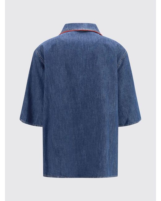 Valentino Garavani Blue Shirt