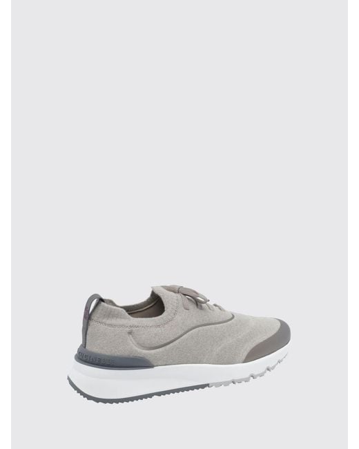 Brunello Cucinelli White Sneakers for men