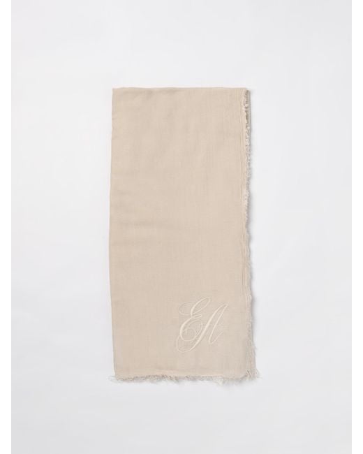 Emporio Armani White Neck Scarf