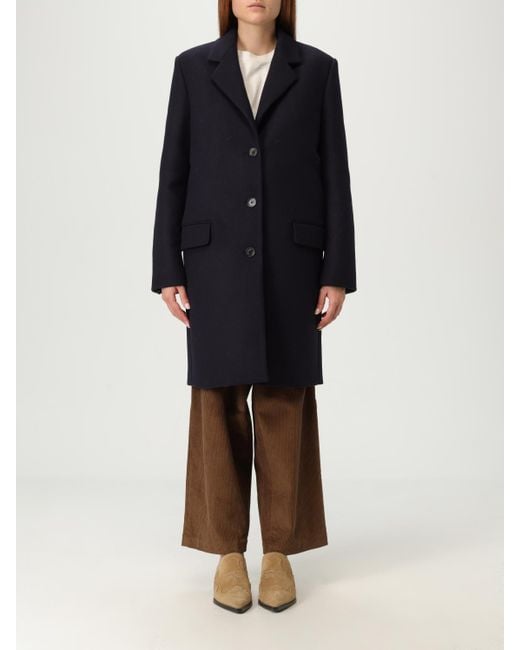 Moschino Blue Cotton Denim Coat