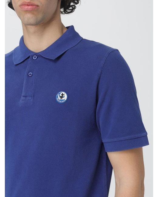 Polo Hombre Save The Duck de hombre de color Blue