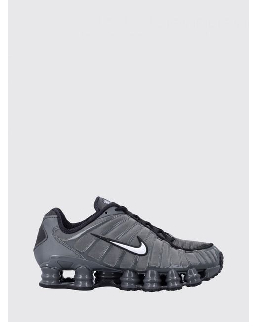 Nike White Shox Tl Se Rubber And Mesh Sneakers for men