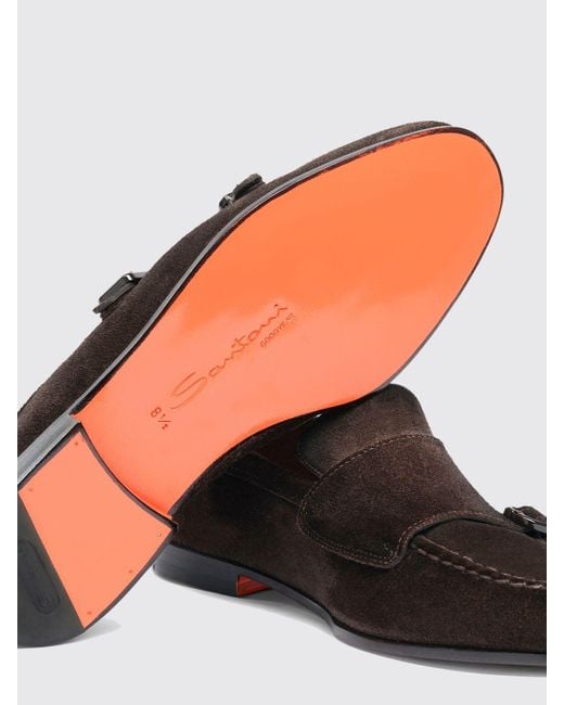 Santoni White Shoes for men