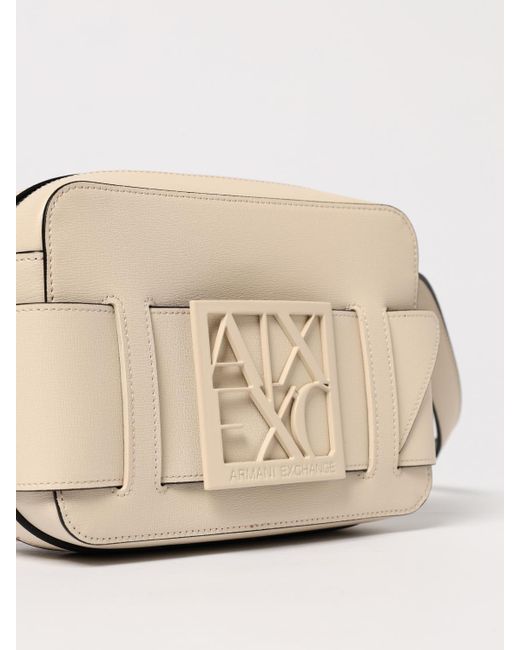 ARMANI EXCHANGE Natural Faux Leather Bag