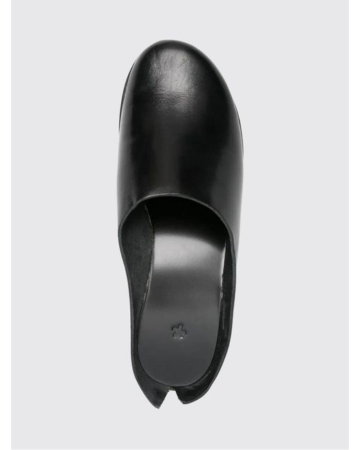 Daniela Gregis White Leather Mules