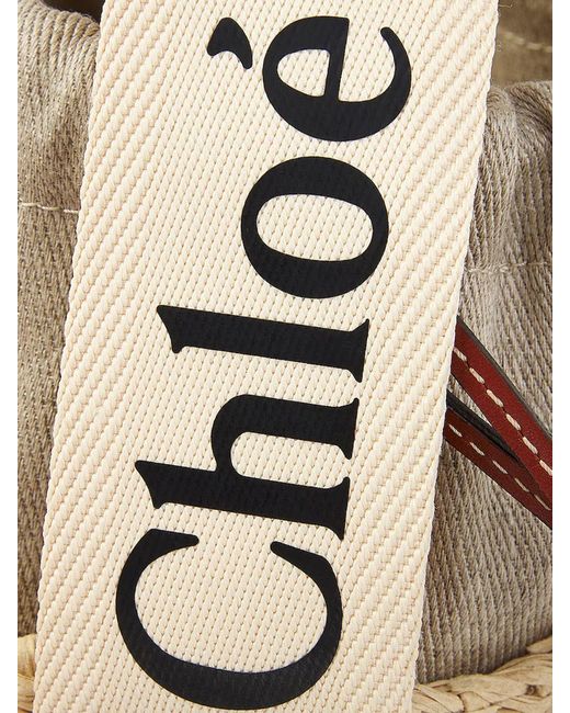 Chloé White ChloÉ Small Woody Bucket Bag