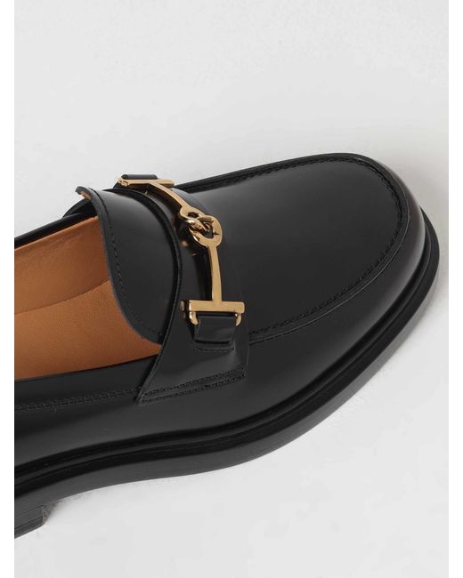 Tod's Black Tod's Suede Penny Loafers