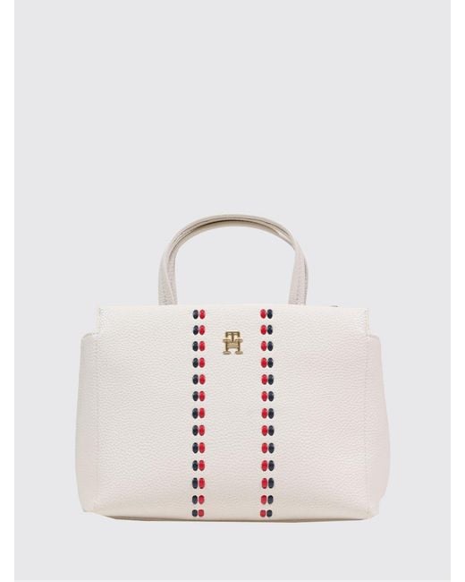 Tommy Hilfiger Pink Th Timeless Mini Satchel Bag