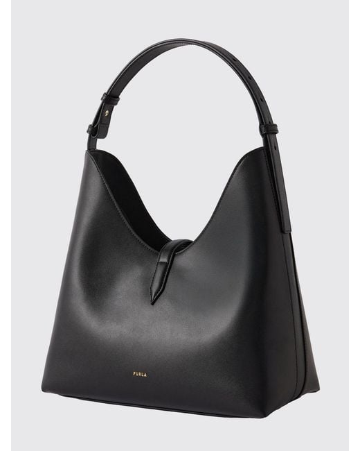 Furla Black Shoulder Bag