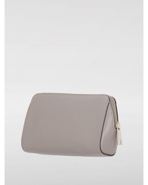 Furla Gray Schultertasche Damen