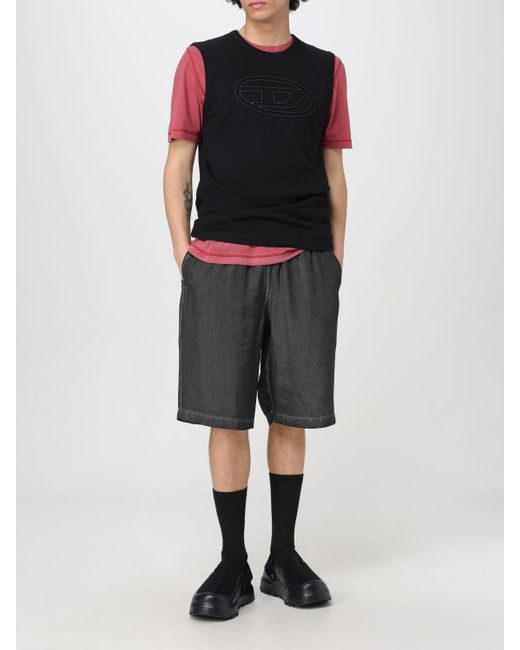 Short Homme DIESEL pour homme en coloris Gray