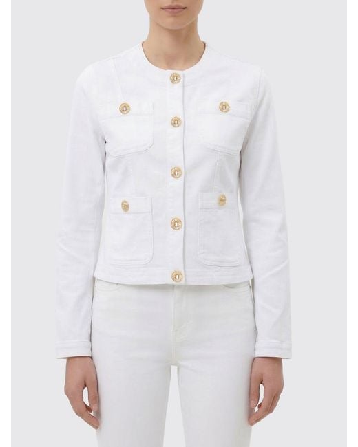 Liu Jo White Denim Jacket