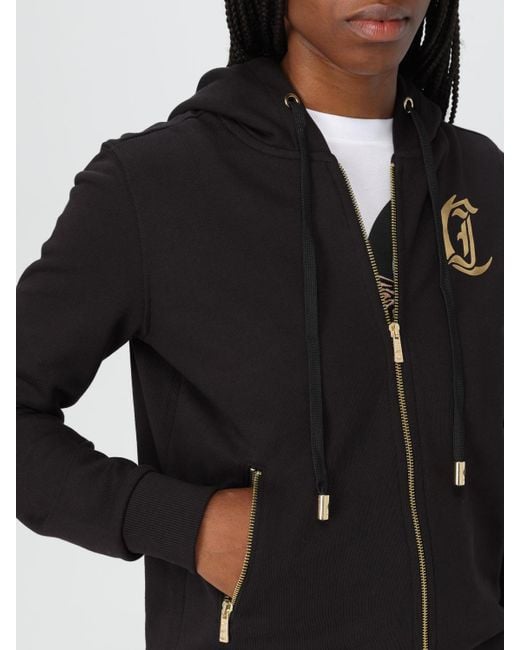 Just Cavalli Black Sweatshirt